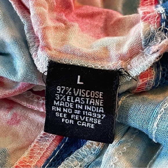 NWT Tolani Collection LongSleeve V-Neck Blouse with front tie. Size L Brady - Picture 7 of 16